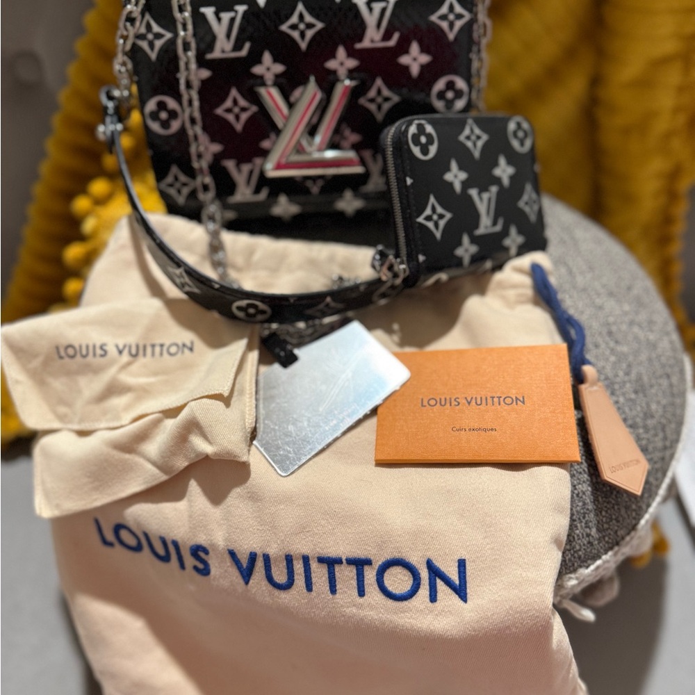 Louis Vuitton Exotic handbag and wallet